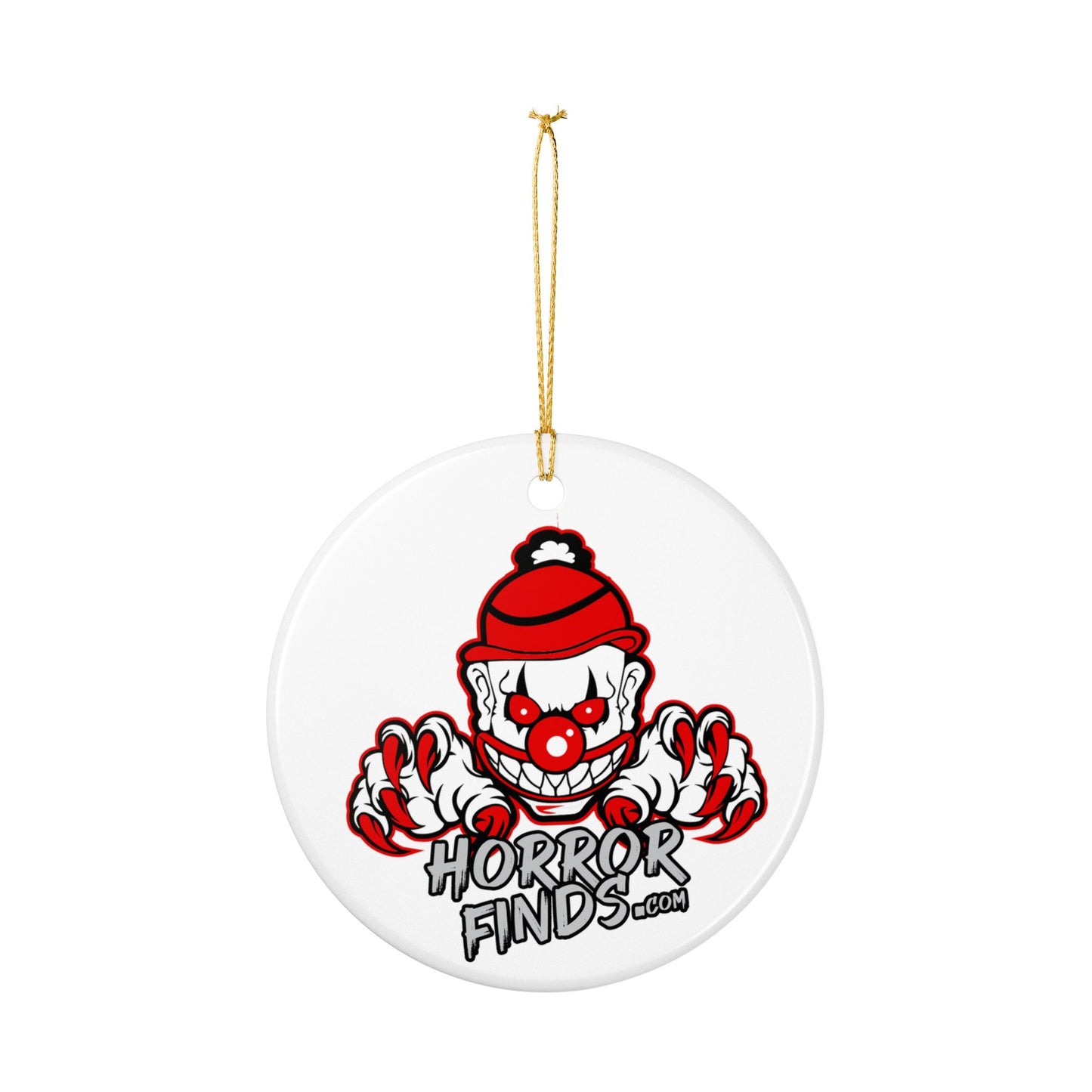 Horror Finds Christmas Ornament
