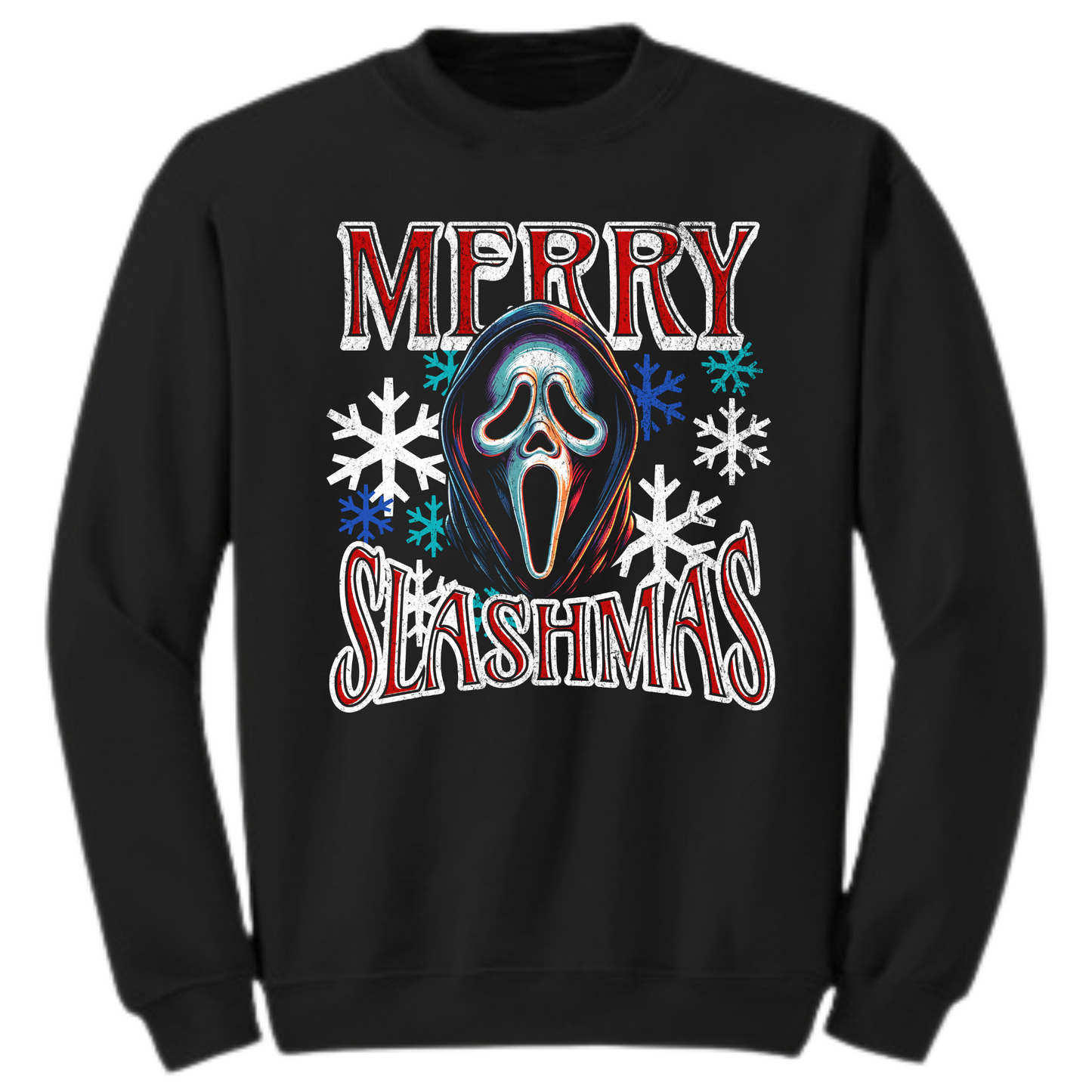 Merry Slashmas Ghost Sweatshirt