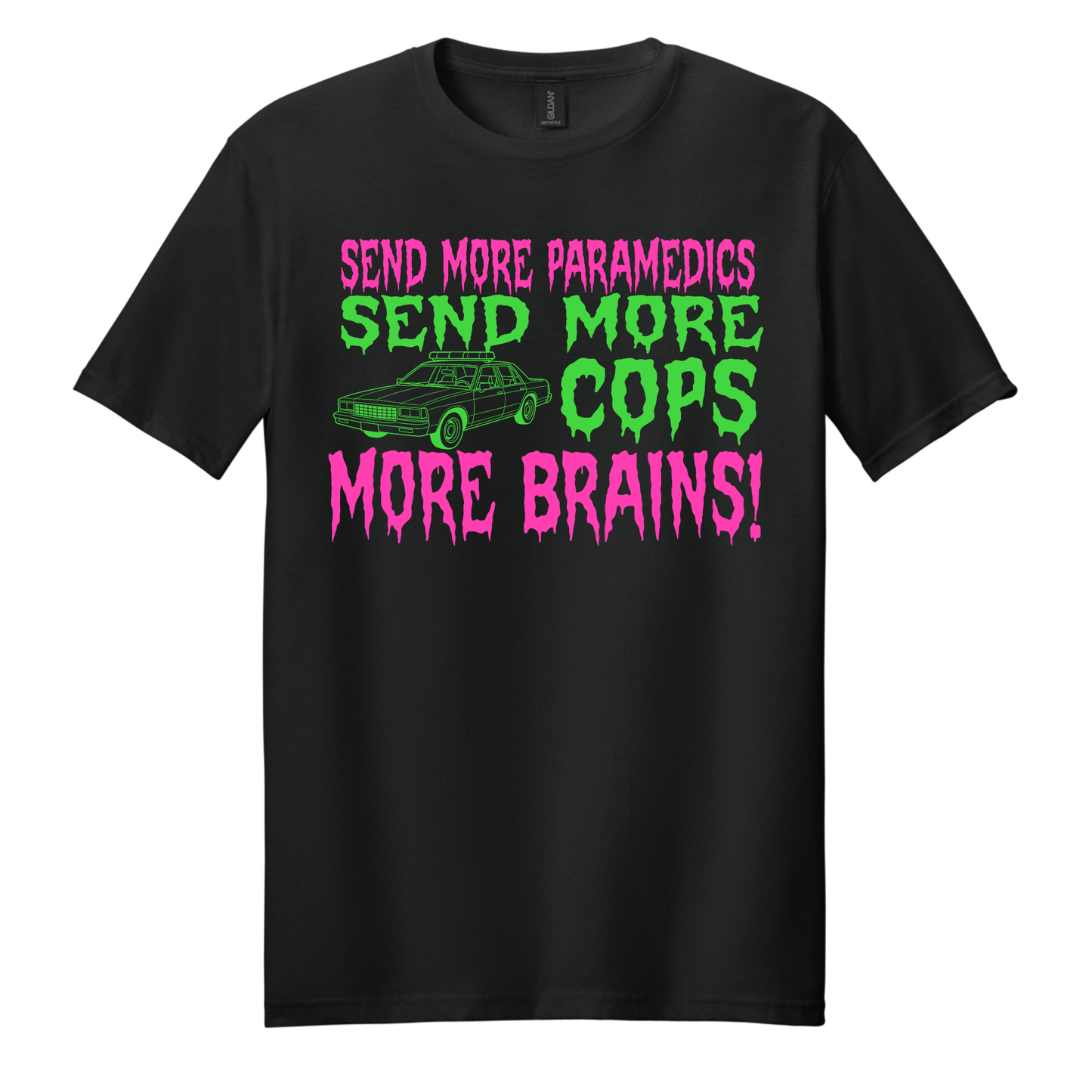 Return of the Living Dead Tarman Send More Cops T-Shirt