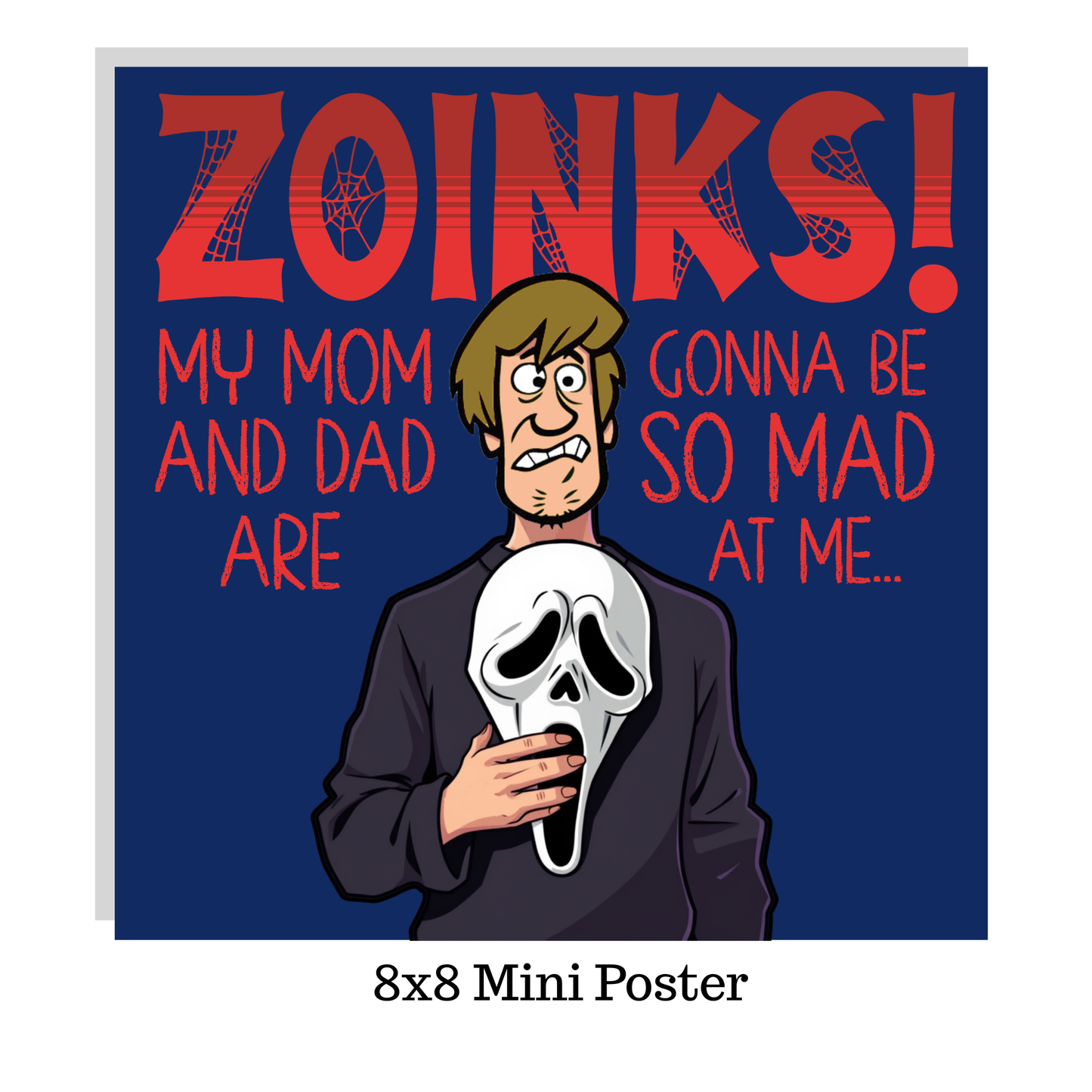 Zoinks Mini Poster