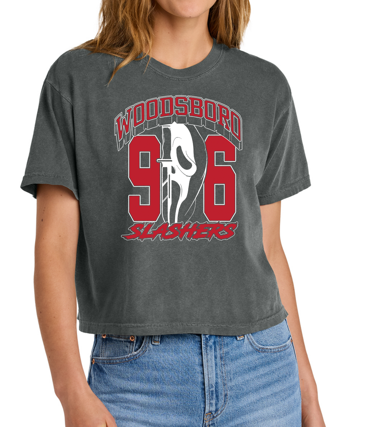 Woodsboro Women’s Heavyweight Boxy Tee