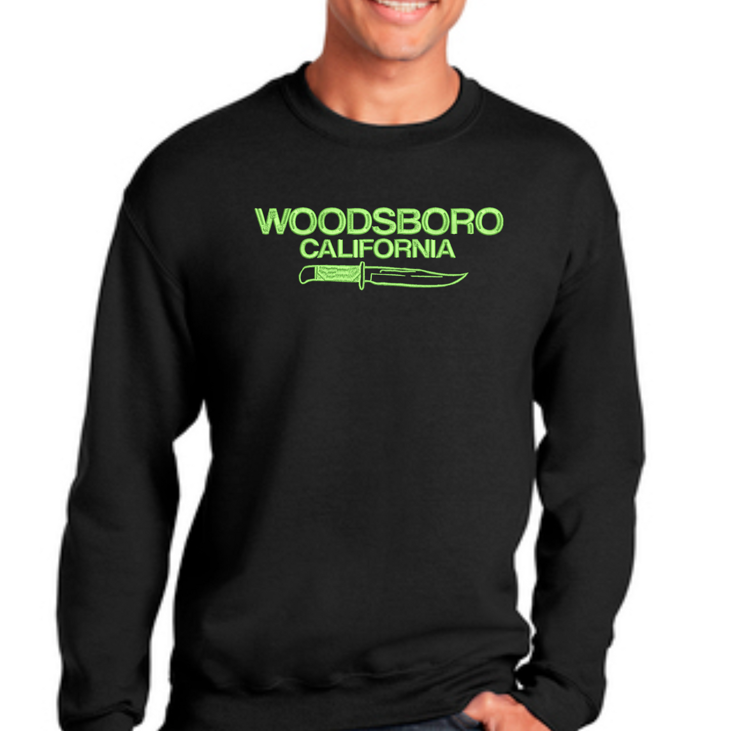 Woodsboro California Embroidered Sweatshirt