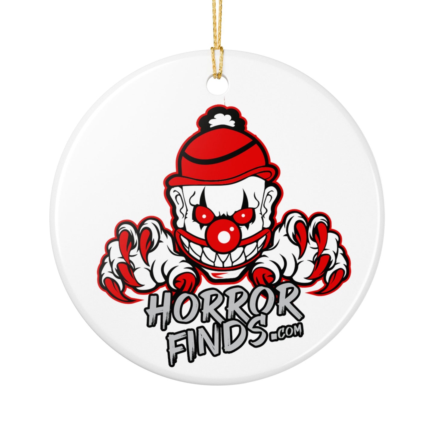 Horror Finds Christmas Ornament