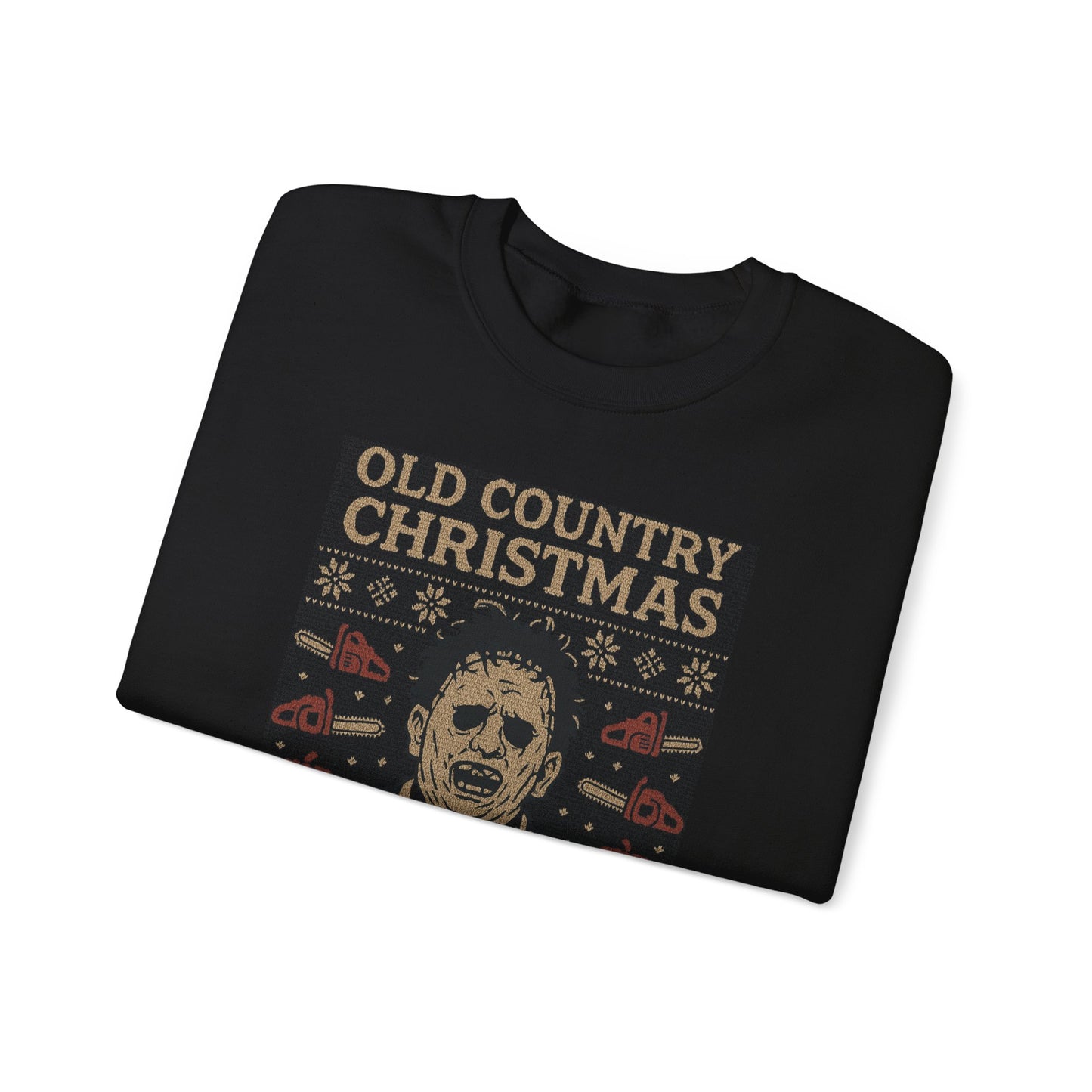 Country Texas Christmas Horror Sweatshirt