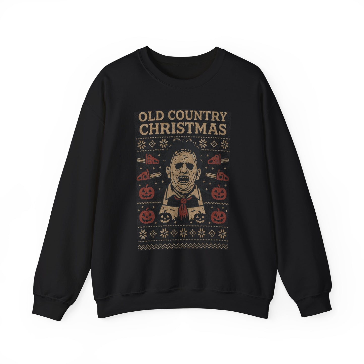 Country Texas Christmas Horror Sweatshirt