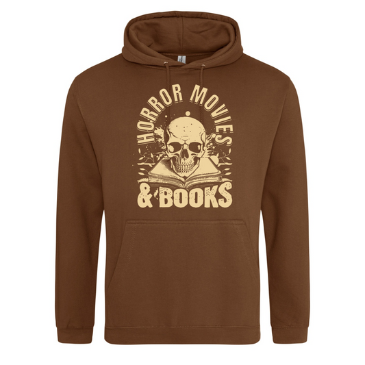 Horror Movies & Books Hoodie