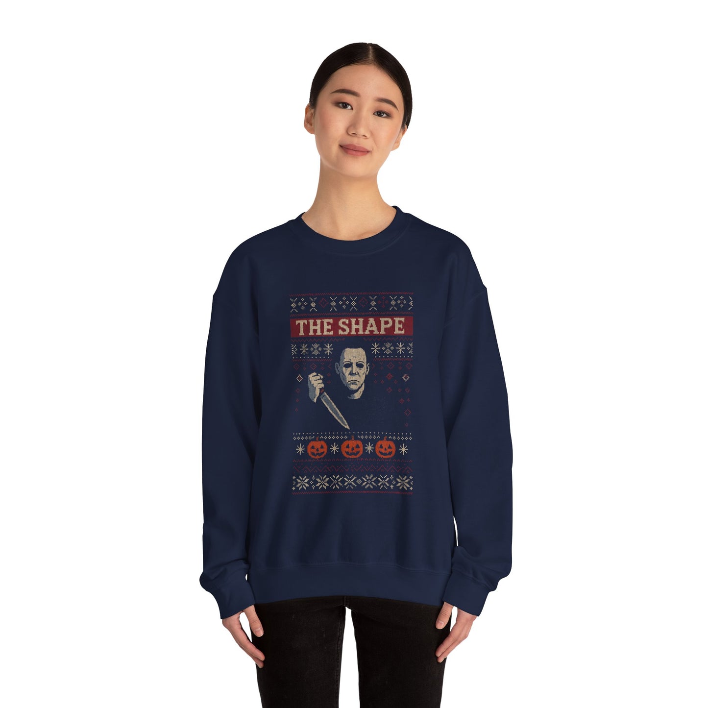 Michael Myers 'The Shape' Ugly Christmas Sweatshirt