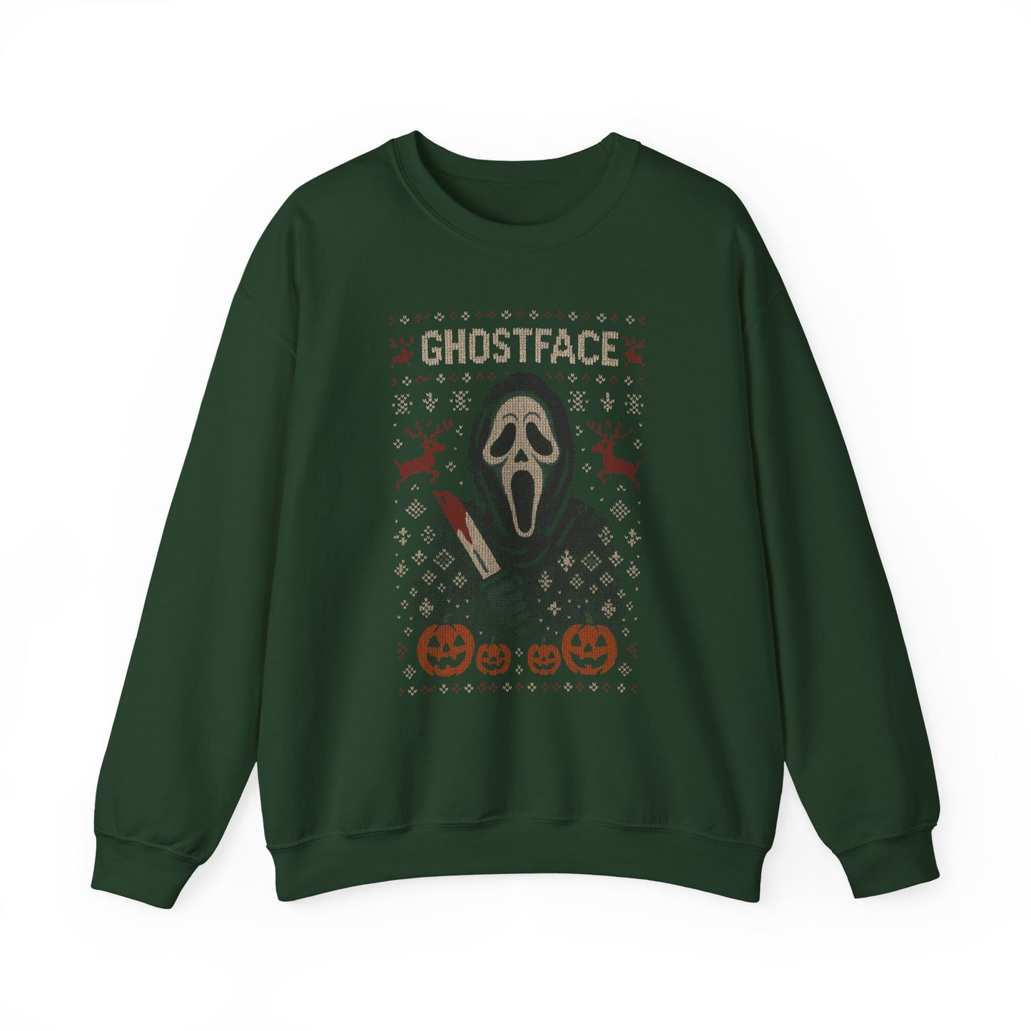 Woodsboro Slasher Ugly Christmas Sweatshirt