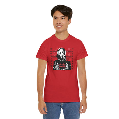 Scream Mugshot 'No You Hang Up' T-Shirt