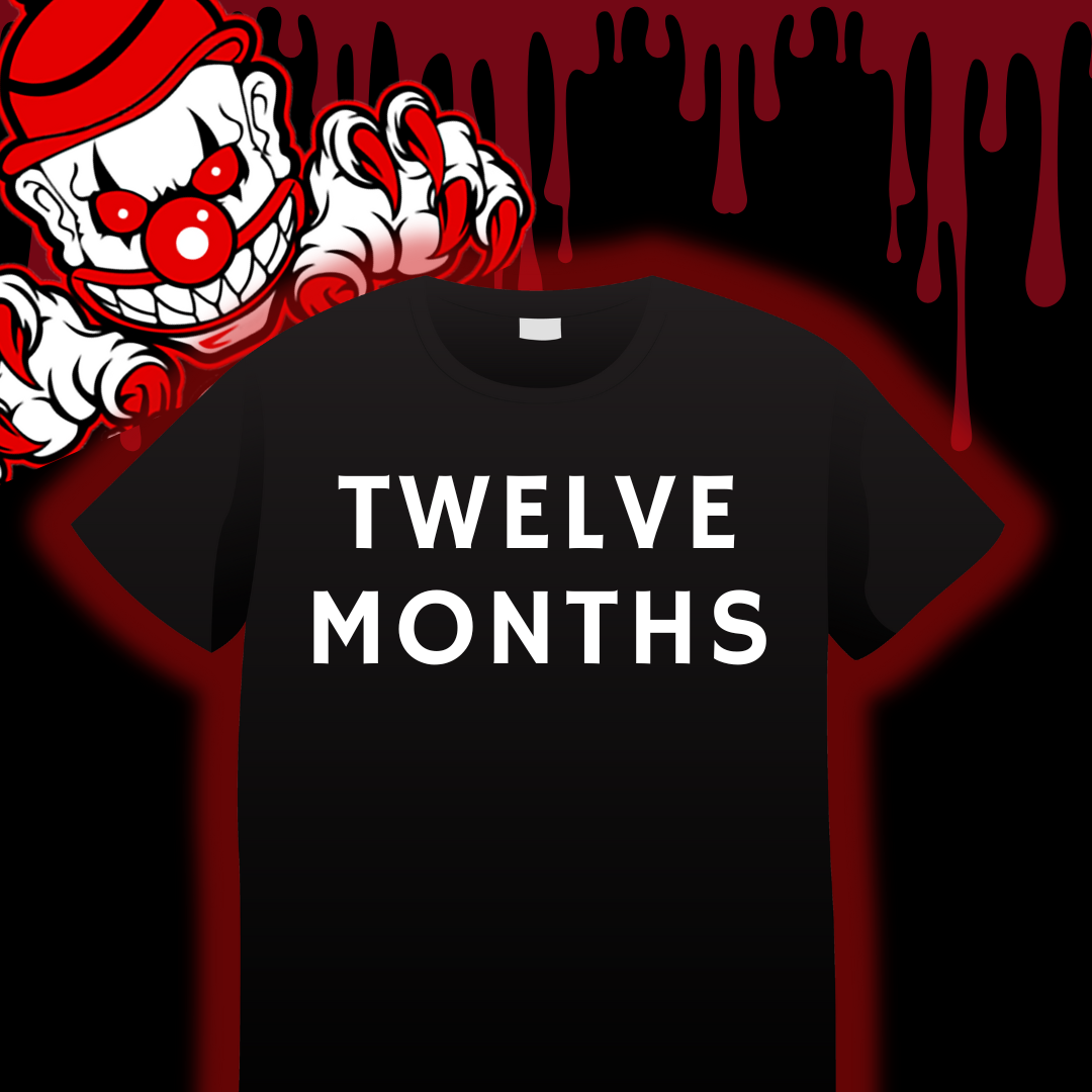 Twelve Month T Shirt Club