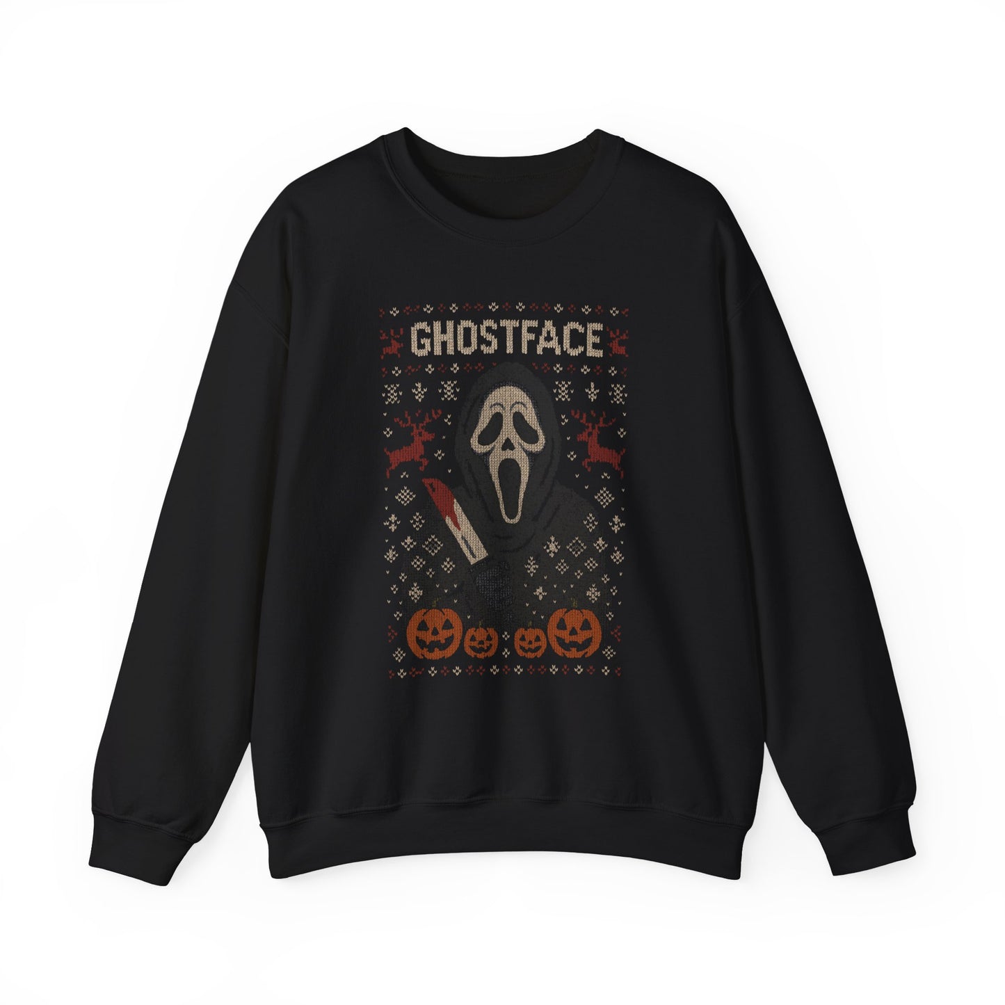 Woodsboro Slasher Ugly Christmas Sweatshirt
