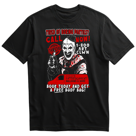 Art's Killer Entertainment Van Tee