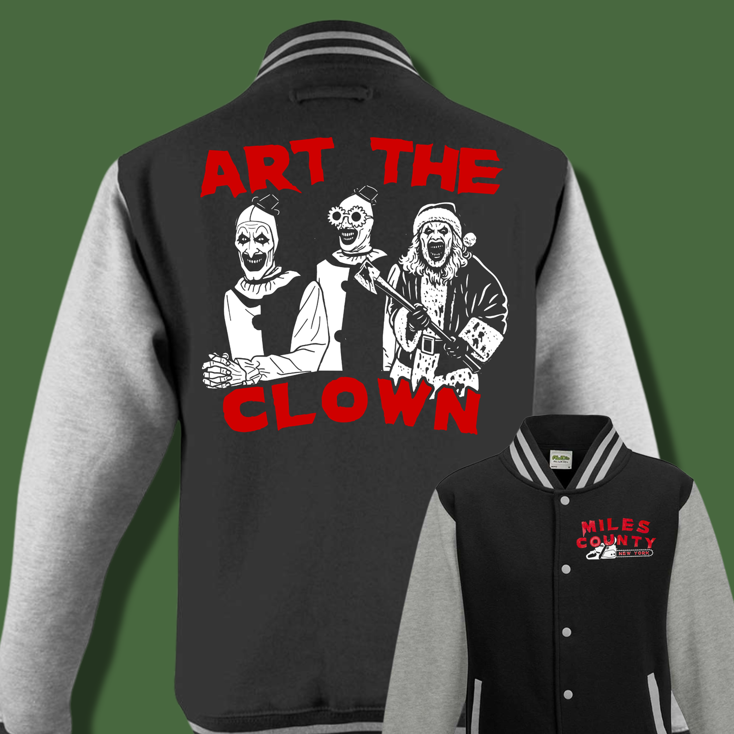 Art the Clown Terrifier Varsity Jacket