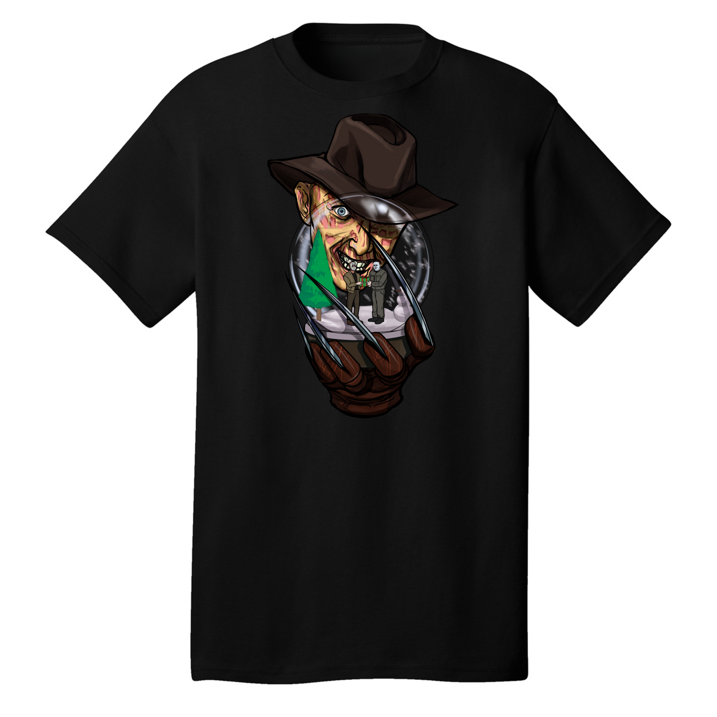 Freddy Snow globe T Shirt