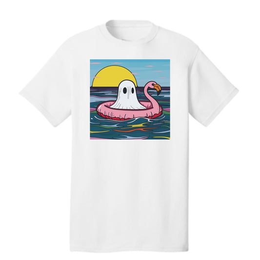 Ghost Flamingo T Shirt