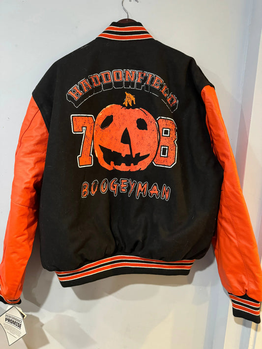 Haddonfield Leather Varsity Jacket