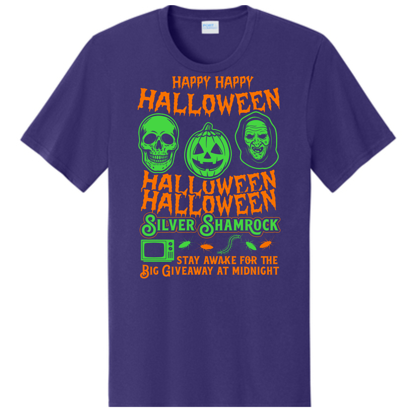 Silver Shamrock Happy Halloween Shirt