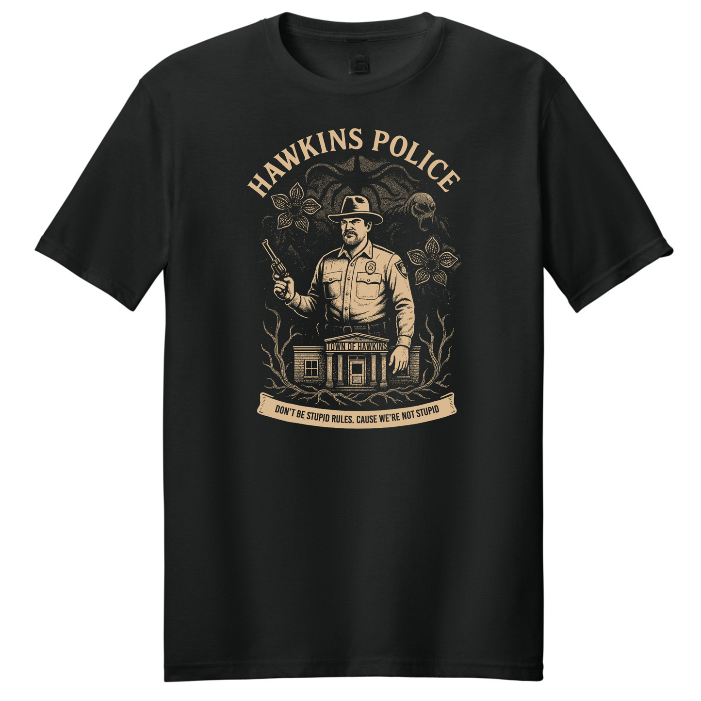 Hawkins Police T Shirt