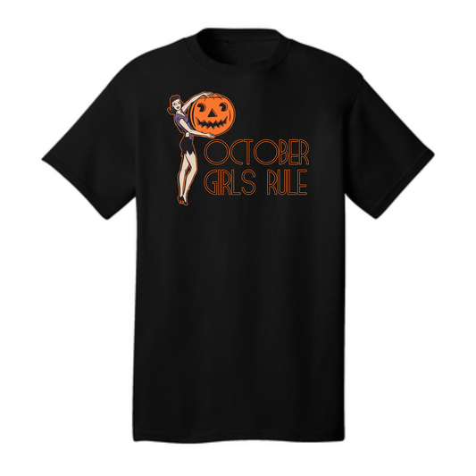October Girls Rule T Shirt
