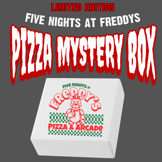 Five Nights Freddy Mystery Pizza Box