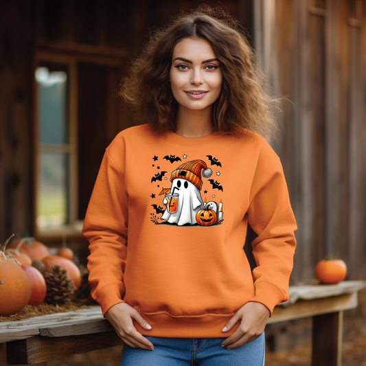 Halloween Ghost Sweatshirt