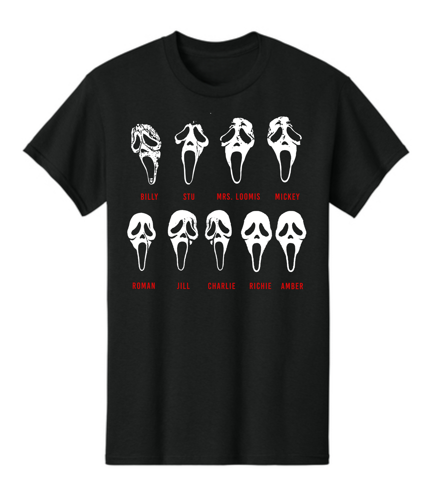 Woodsboro Masks T Shirt